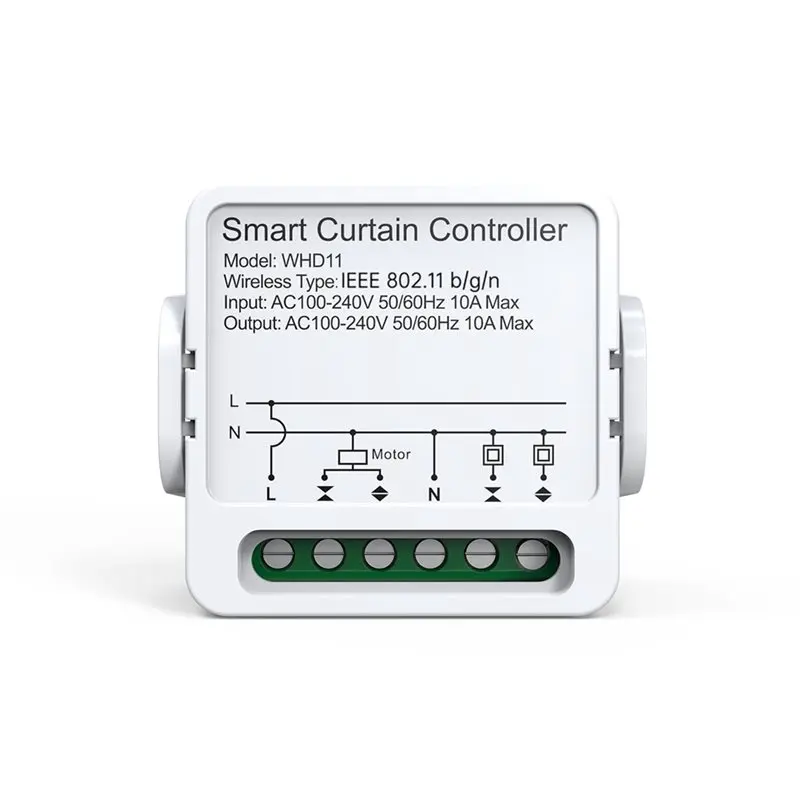 

FULL-Voice Control& Timing Function Smart Life Remote Curtain Switch Module Tuya Wifi Module Smart Curtain Controller