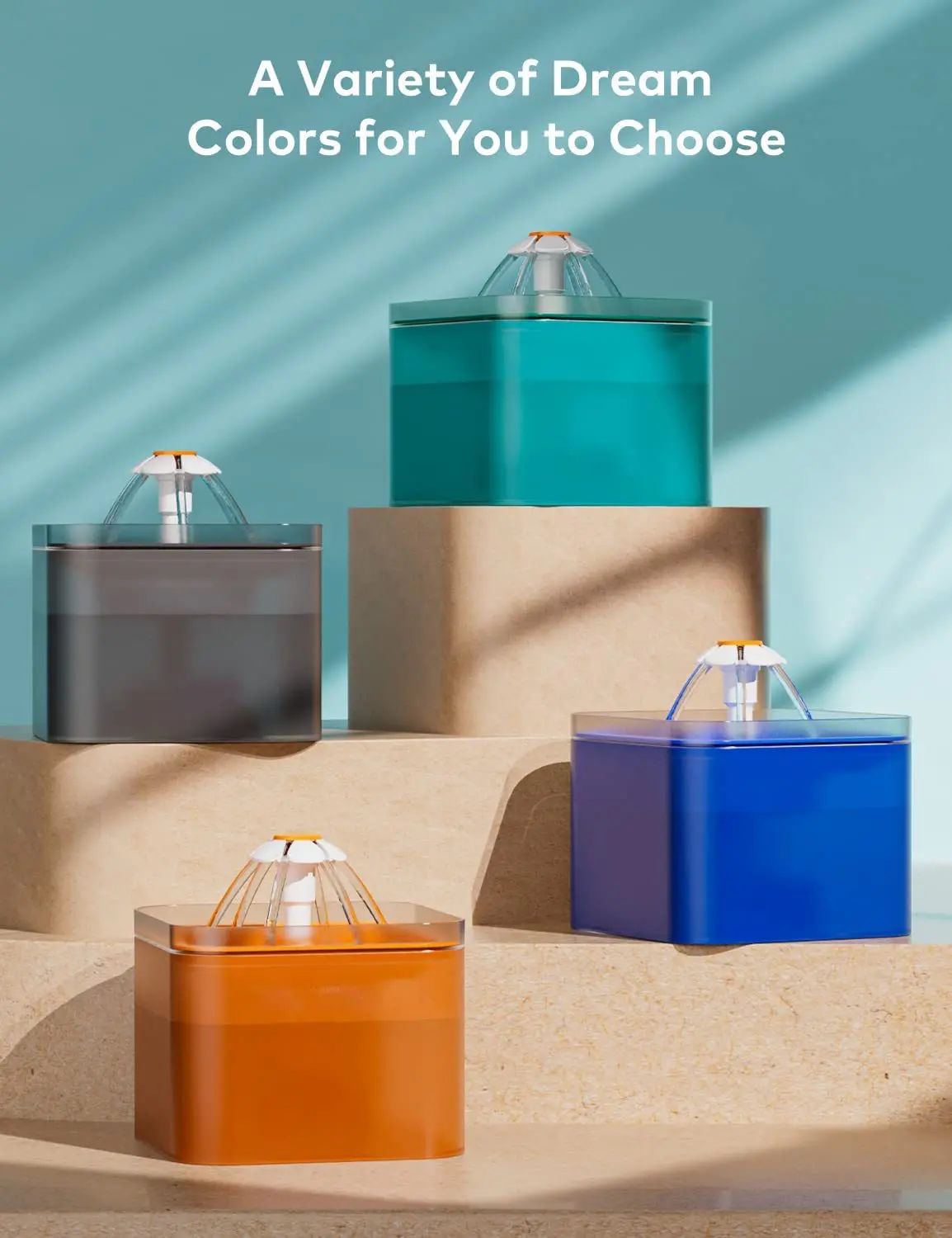 2023 New Pet Water Dispenser Automatic Cycle Cat Pet Water Dispenser Intelligent Pet Water Dispenser