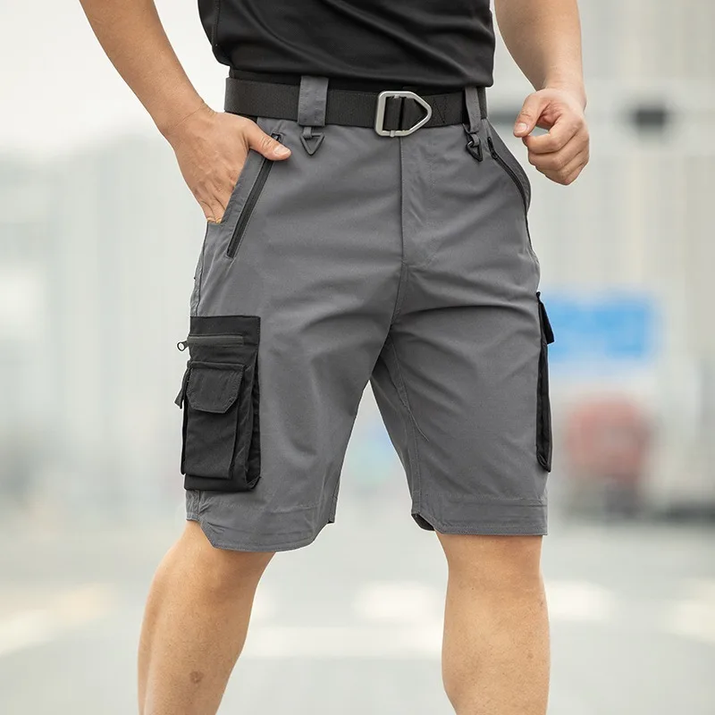 

Мужские тактические шорты-карго: быстросохнущие, легкие, с множеством карманов, в стиле милитари, для походов, рыбалки, кемпинга, работы, летнего отдыха на природе