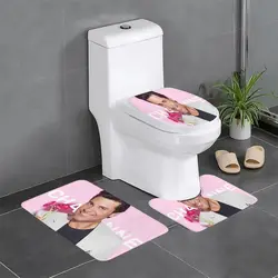 Chayanne Toilet mats Bathroom mats Rug Carpet Fluffy Anime Rug