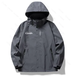 Gamakatsu 2024 Outdoor Windproof Waterproof Fishing Sprinkling Suit Men's Scratch resistant Wear resistant Mountaineering Suit