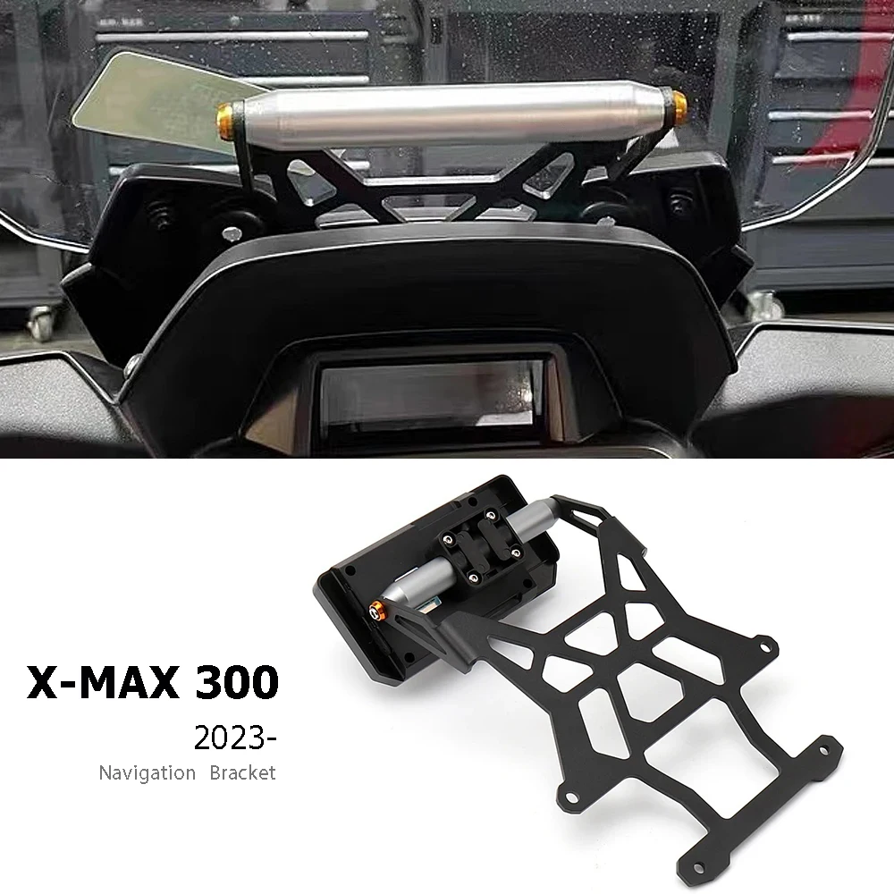 

New Motorcycle GPS Navigation Mounting Bracket Adapter Holder For YAMAHA XMAX 300 XMAX300 X-Max300 X-MAX 300 X-MAX300 2023-