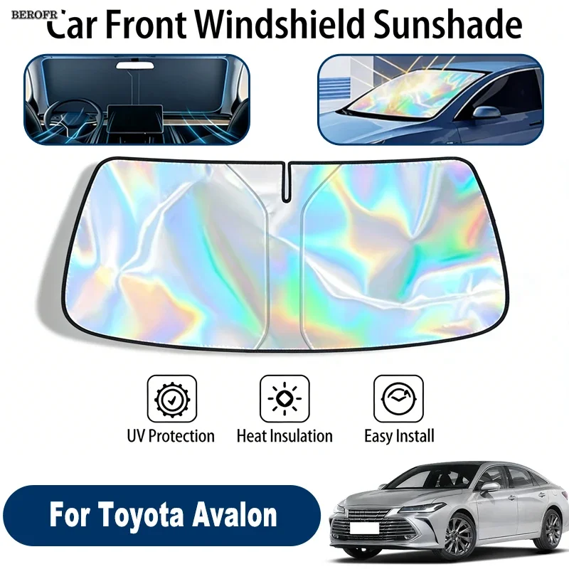 Windshield Sun Shade For Toyota Avalon Foldable UV Reflective Front Window Sun Protection Cover Accessories