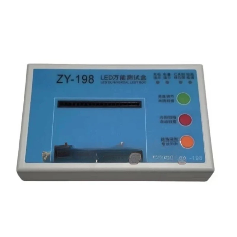 Suitable for LED Portable TesterZY-198 LED Universal Test Box Digital Tube Color Screen Universal Lighting Box