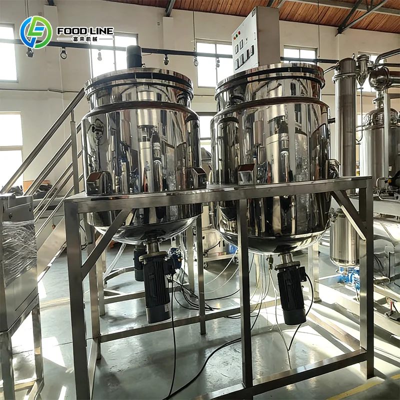 Customized Salad Dressing Container Salad Dressing Dispenser Sets Large-Scale Salad Dressing Emulsifying Equipment