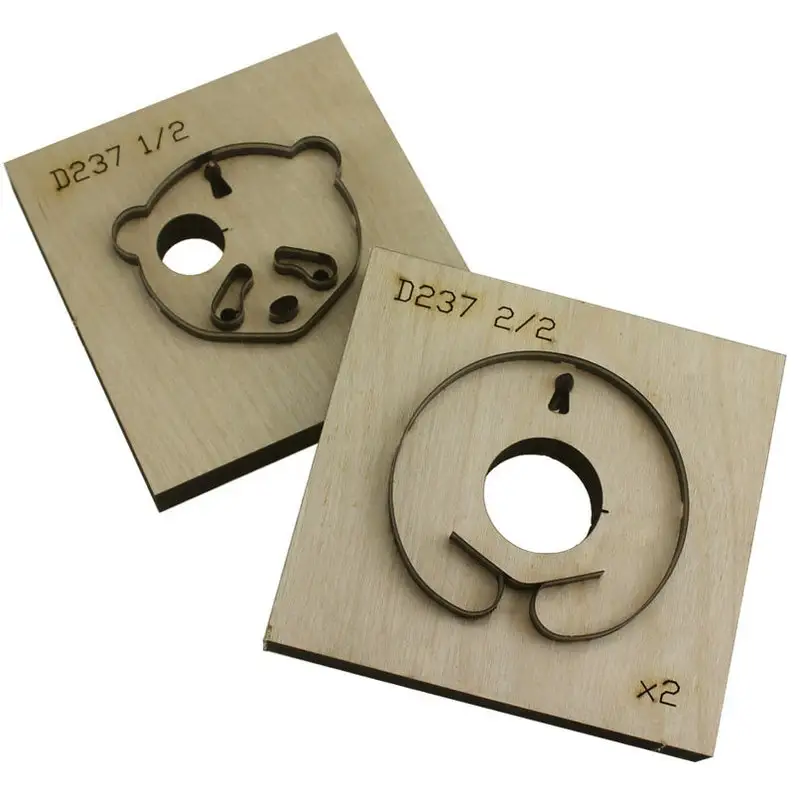 Handmade Custom Leather Punch Die, ,Panda Pendant Leather Cutting Die Cut Mold Set