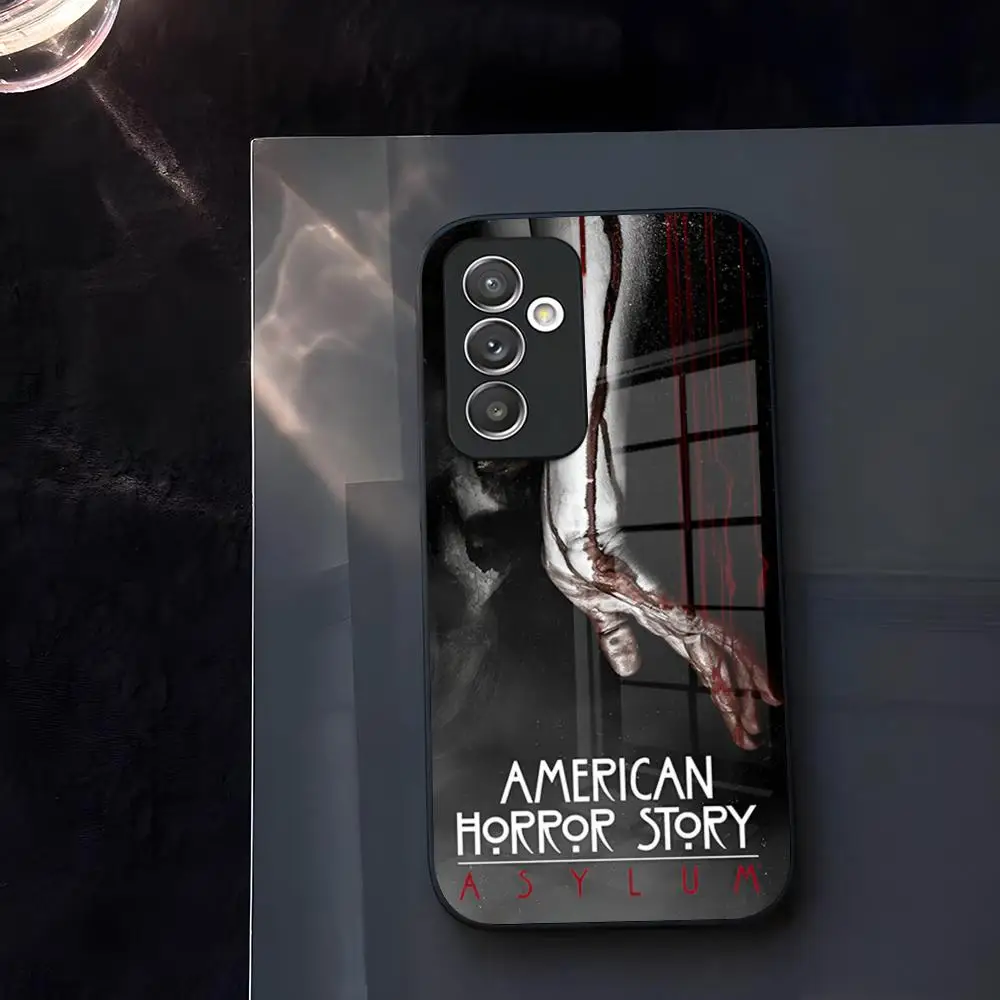 TV American Horror Story AHS 1984 Phone Case Glass for Samsung Galaxy S23 S24 S21 S22 S20 Ultra Fe Plus A34 A54 A24 A52 A53 M54