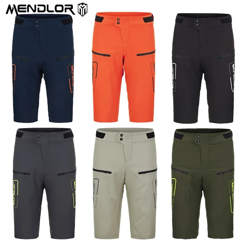 

2025 MENDLOR off-road motorcycle riding shorts equipped with six color cycling shorts