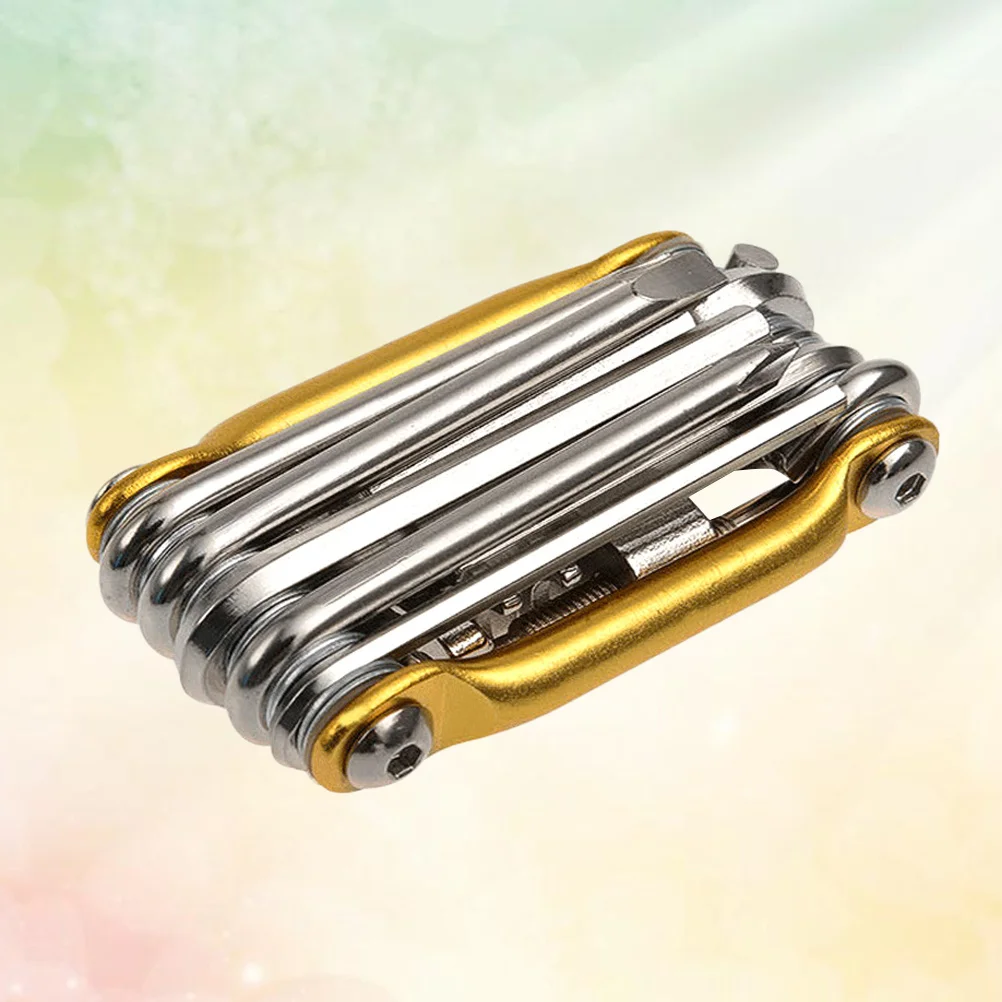 

11 in 1 Portable Bike Repair Kit Includes All Essential Tools for Cyclists Road Mountain Use Road Bike Repair Tool