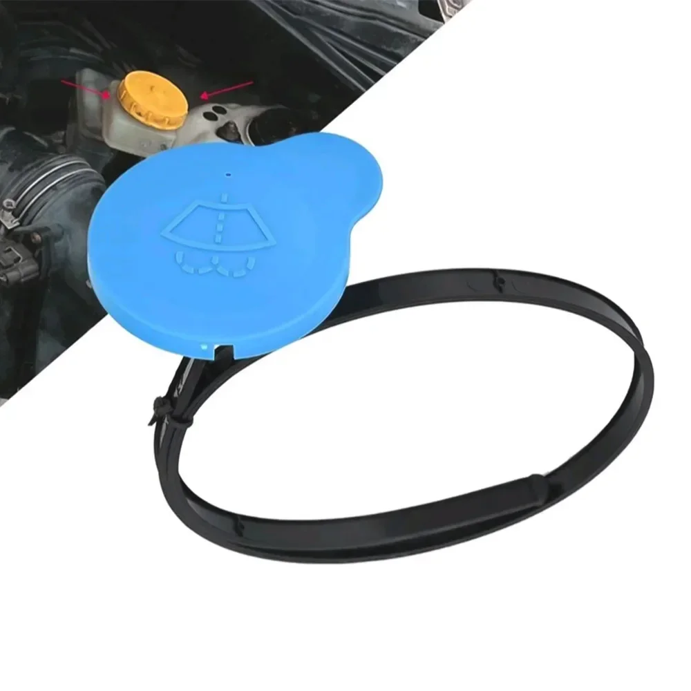 

1Pc Car Accessories Car Windscreen Wiper Washer Fluid Reservoir Bottle Lid Cover Screenwash for Nissan Dualis J10 J11 Qashqai