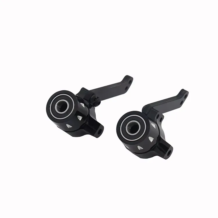 Hot Racing aluminum Graphite HD front spindle (Steering Knuckle) set from Tamiya for Clodbuster Super Clodbuster