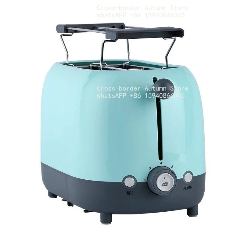 Household Automatic Pop‑up Toaster Multi‑Function Bread Toaster Mini Oven Home Breakfast Making Kitchen Appliance