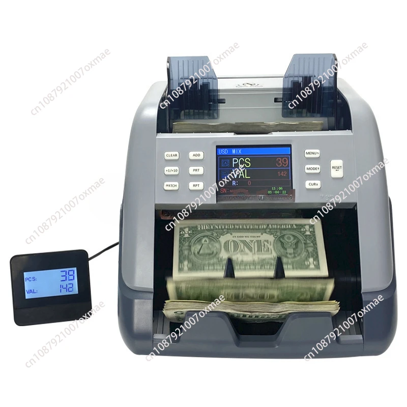 XD-2500 Multi-currency counter with CIS recognition, Currency detector, Value counter,