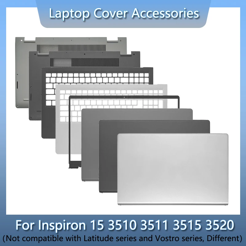 

Новинка для ноутбука Inspiron 15 3510 3511 3515 3520, задняя крышка ЖК-дисплея/передняя панель/подставка для рук/нижний корпус