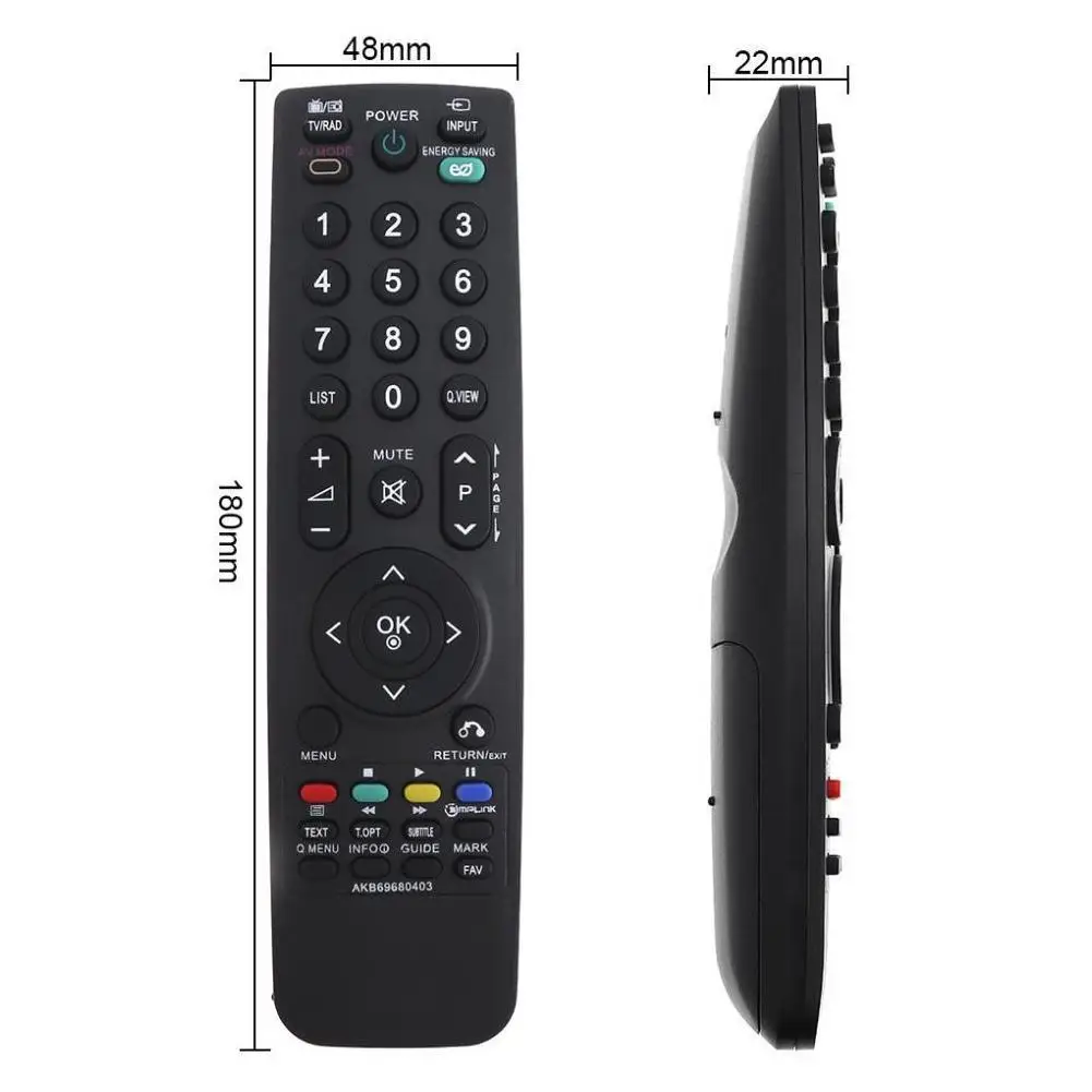 Universal Replacement TV remote control for TV, LCD, LED, DVD, HDTV AKB69680403 AKB69680438 Smart Home Controle Tv Box