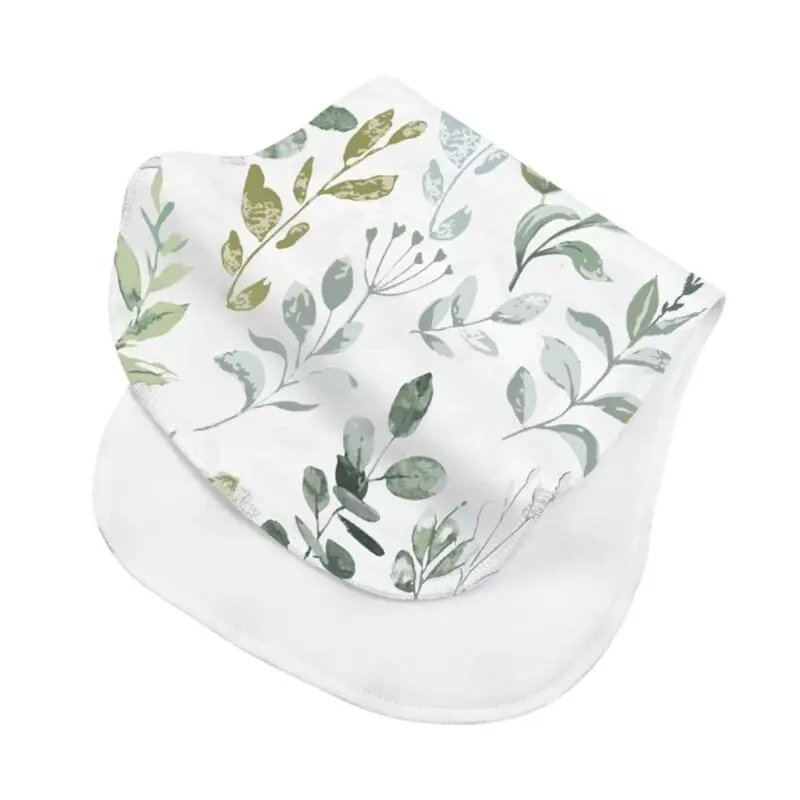 ベビーげっぷ布ユニバーサルよだれかけタオル新生児ユニセックス男の子と女の子授乳布綿唾液タオルかわいいパッテンベビーよだれかけタオル