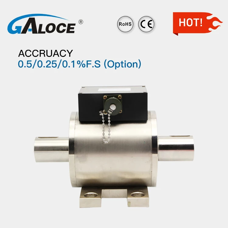 

GTS200 GALOCE 10NM 5000NM non contact Torque Sensor Price With Torque Power Meter