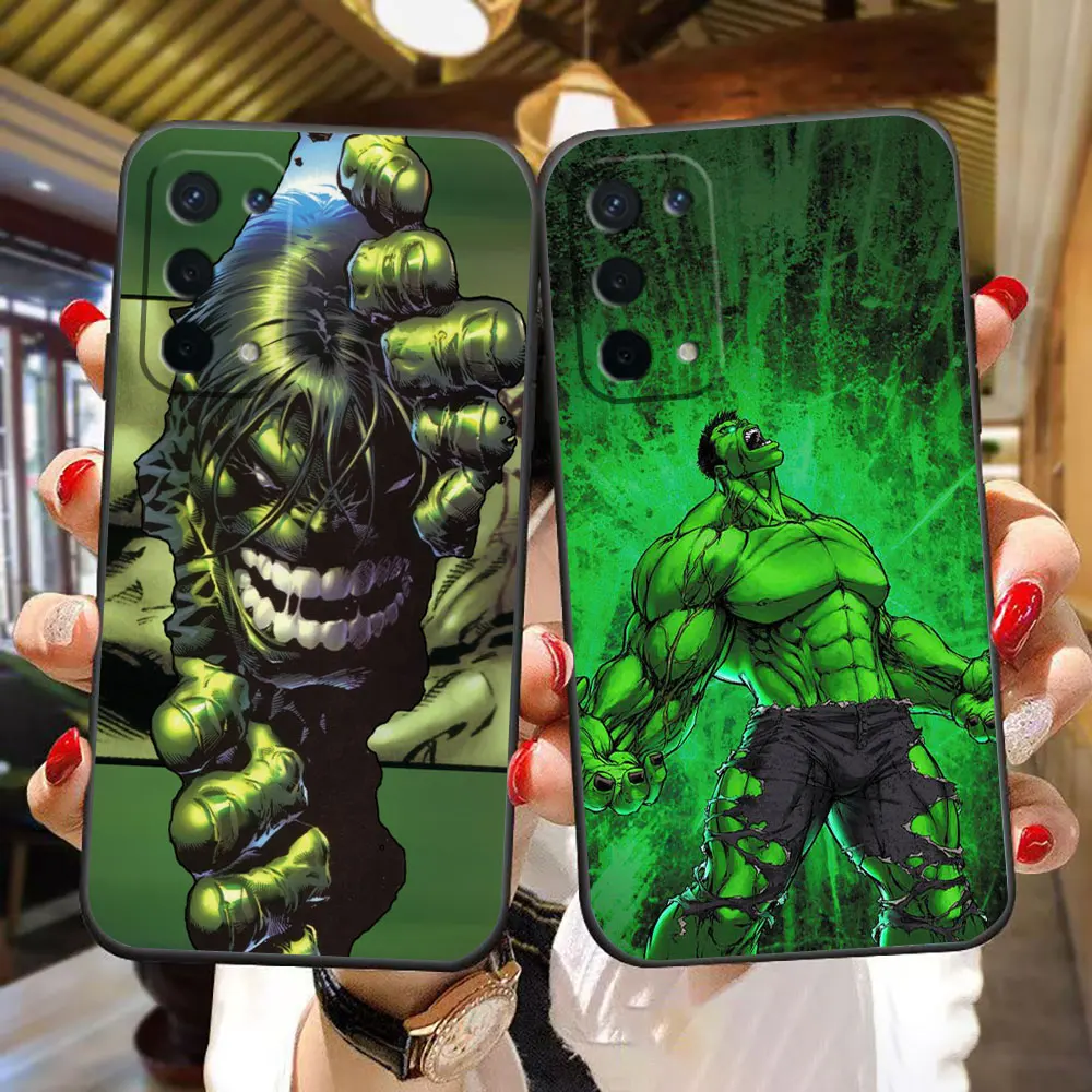 Anime The Hulk Comics Marvel Phone Case For OPPO RENO 11 11F 10 8 8T 8Z 7 7Z 6 6Z 5 5F 3 2F FIND X3 Lite Case Funda Coque Shell