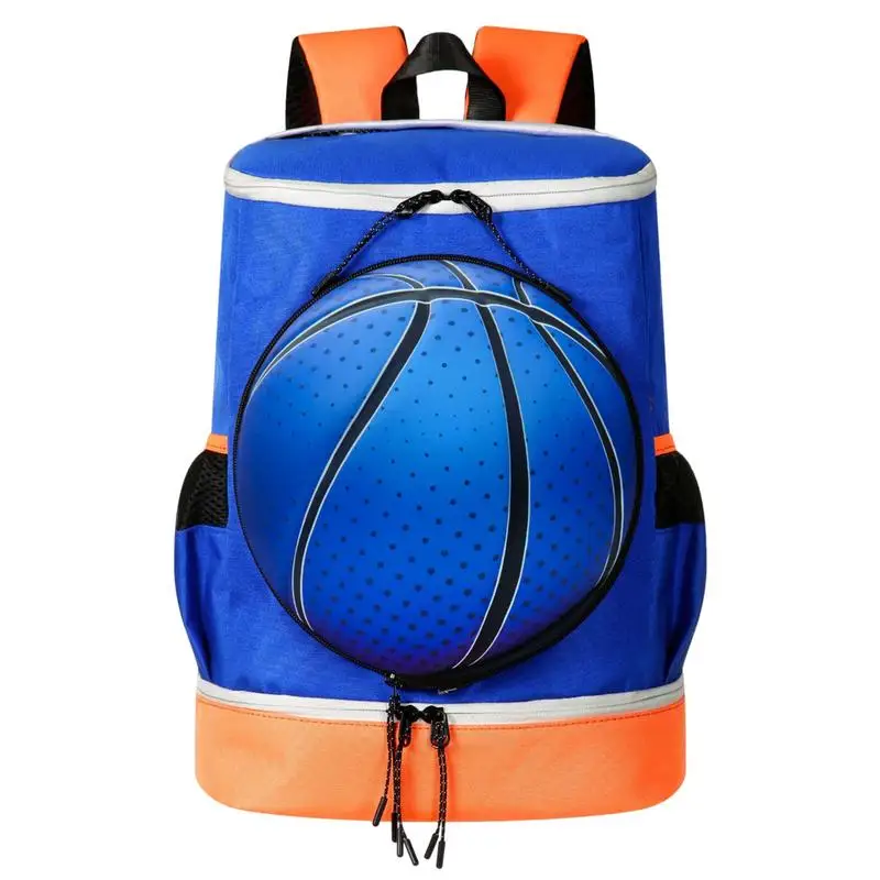 

Sports Backpack For Boys Football Backpack Storage Bag Football Bag With Ball Compartment Large Soccer Backpack Soccer Bookbag