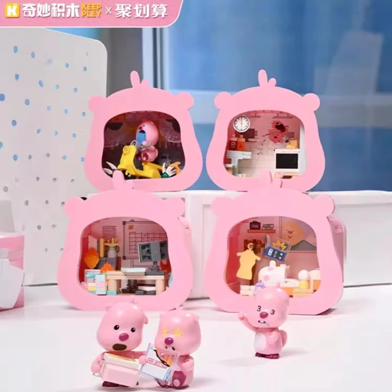 

Конструктор Keeppley Wonderful Building Blocks: Руби, Маленький Бобер, Лупи – развивающие сборные игрушки для детей, анимационные фигурки, подарок на день рождения