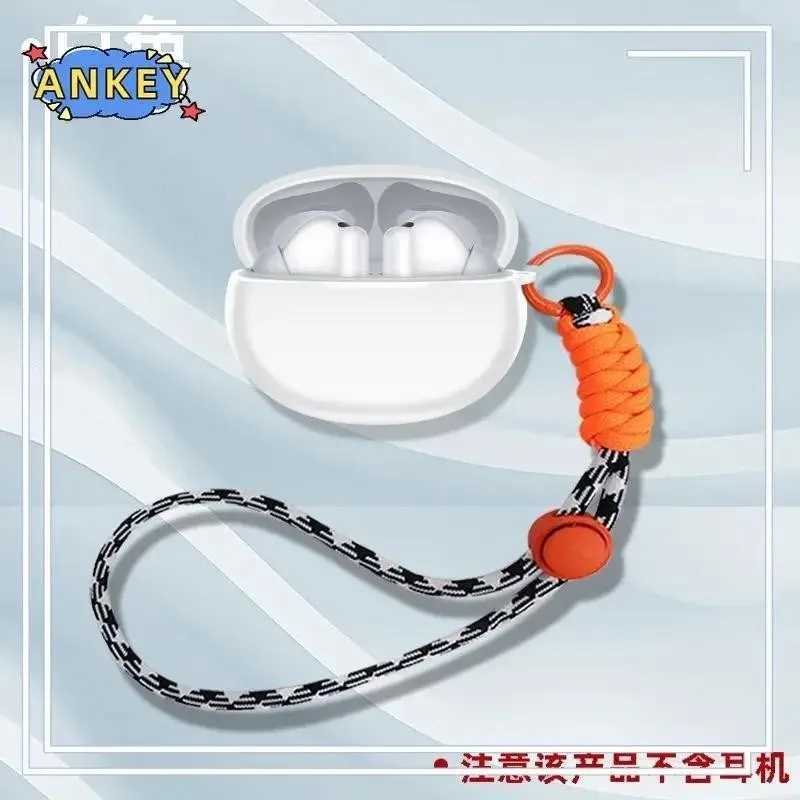 حافظة لهاتف هواوي FreeBuds 6i 5i حافظة واقية من النايلون غطاء ناعم قابل للغسل غطاء مضاد للغبار ملحقات حزام اليد #4