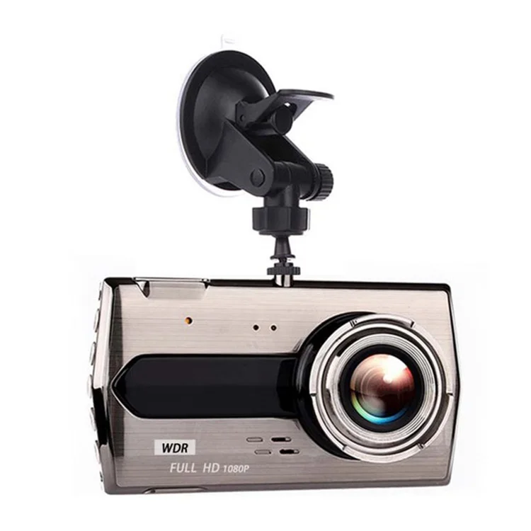 Hot Sale DVR Drive Recorder Dual Lens Camera 4 Inch Auto Dashcam Car Black Box 1080P Car Dash Cam with Rear Camera