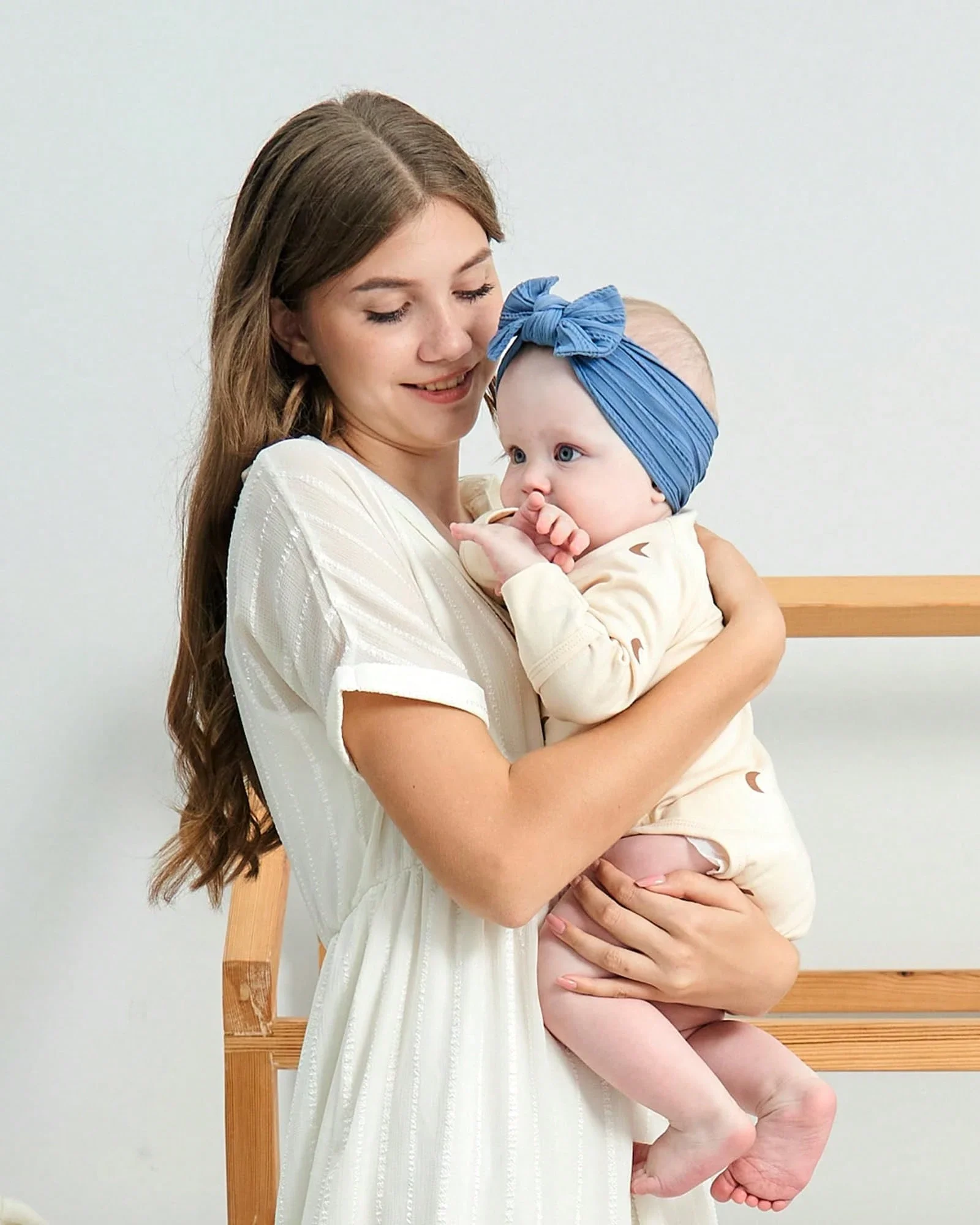 

Oaoleer 18pcs Baby Nylon Headbands Hair Bow Elastics Hairbands Hair Accessories For Baby Girls Newborn Infant Toddlers Kid Love