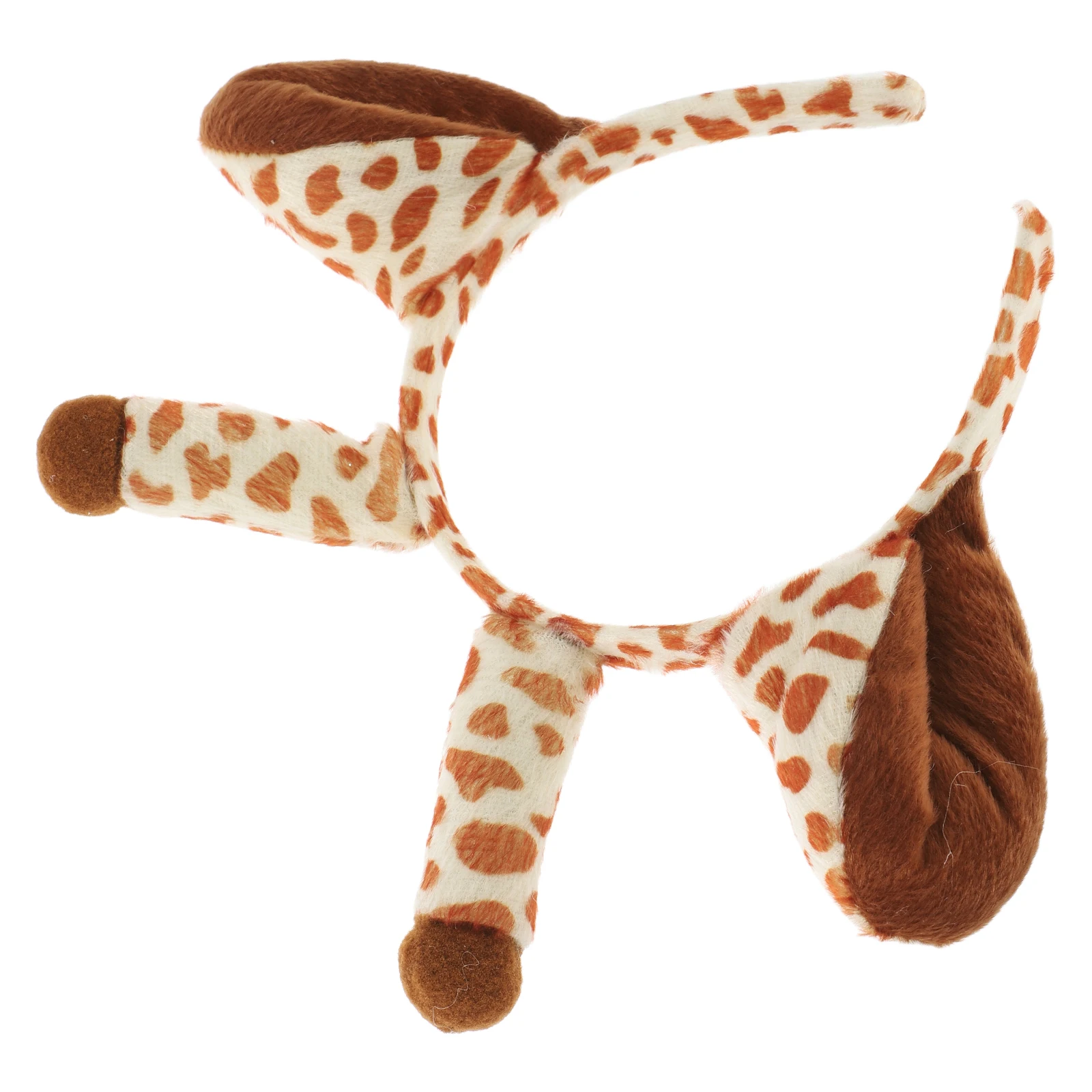 

Giraffe Headband Animal Ears Hairband Furry Horns Kids Adult Halloween Costume Party Headdress Headpiece Cartoon Stylish