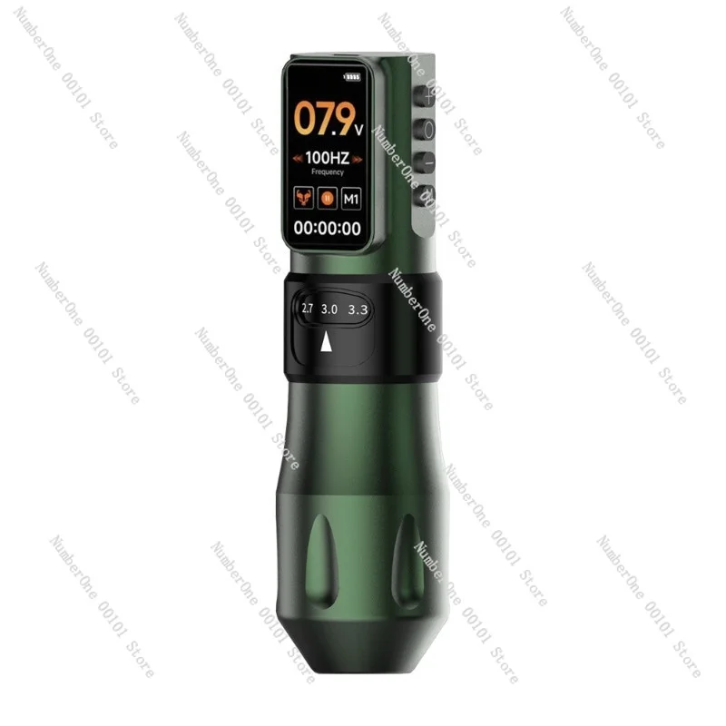 Cordless Tattoo Pen Machine Rechargeable Battery Powered Rotary Adjustable Stroke For PMU Permanent Makeup Beauty Tool