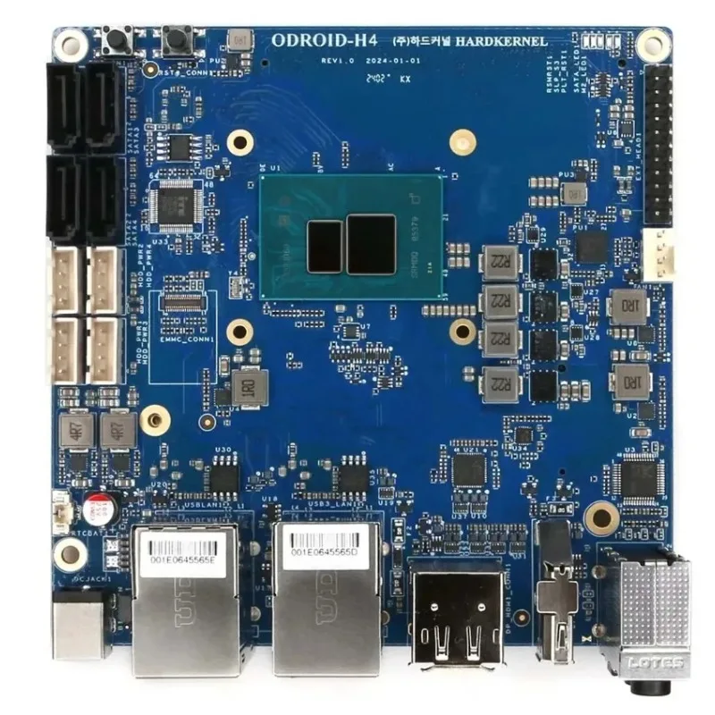 ODROID-H4 Single Board Computer In tel 4-Core N97 Processor Compatible with ODROID-H4 & H4+, 1 x DDR5 SO-DIMM Slot