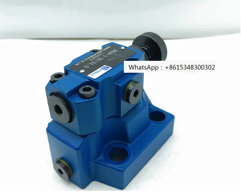 Pilot operated overflow valve DB10-1-50/31.5 DB20-50B/315 DB30-1-30/100 manual valve