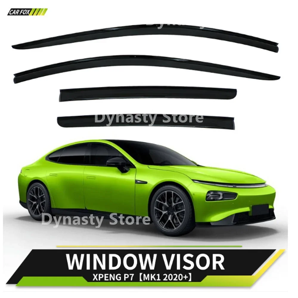 

Car Window Visor Waterproof Protect Sunny Rainy Shelter Auto External Accessory For XPENG XIAOPENG P7