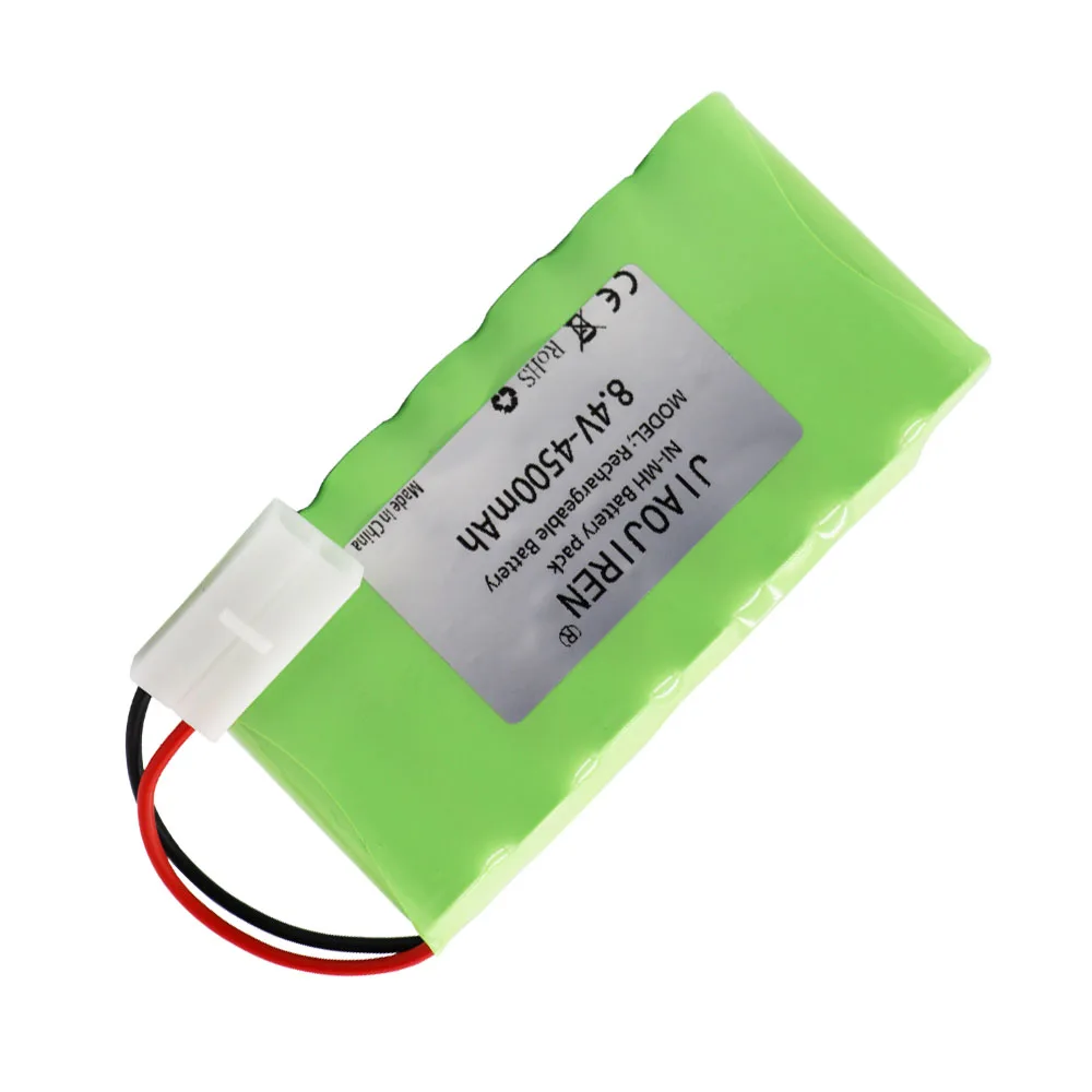 بطارية 8.4 فولت 4500mAh ni-mh مع شاحن للألعاب Rc سيارات الدبابات الروبوتات قوارب البنادق ni-mh/NiMH AA 8.4 فولت بطارية مع طامية