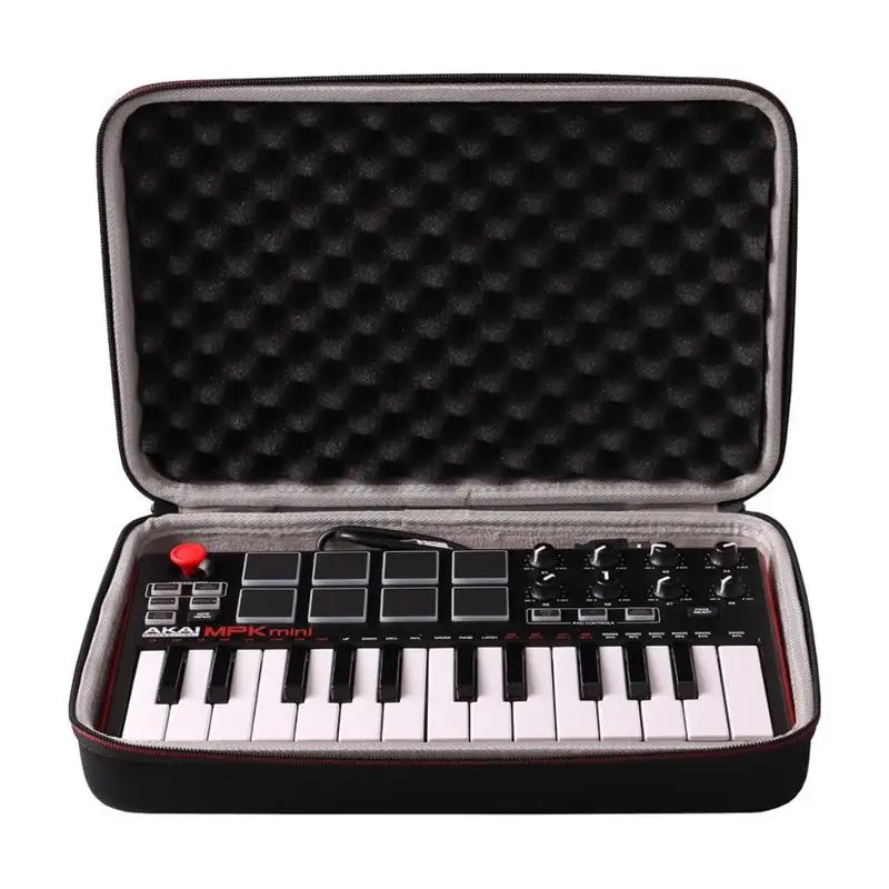 Custodia da viaggio LTGEM per Akai Professional MPK Mini MKII & MPK Mini Play Controller per tastiera MIDI USB a 25 tasti (solo borsa!)