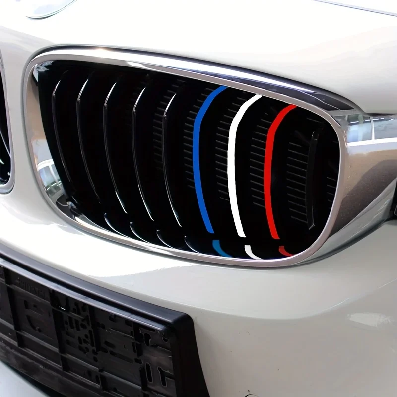 

3 шт./лист различных размеров сине-белых и красных французских трехцветных наклеек для решетки радиатора, зеркала заднего вида и рулевого колеса