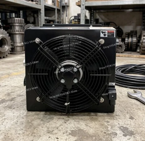 Hydraulic Air Cooler Oil Radiator ECO-07-120L for Hydraulic System Fan Cooled Heat Exchanger High Efficiency
