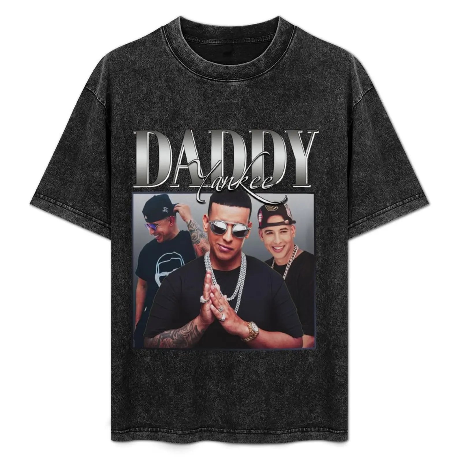 

Daddy Yankee Homage T-Shirt Abstract Pattern Print Top