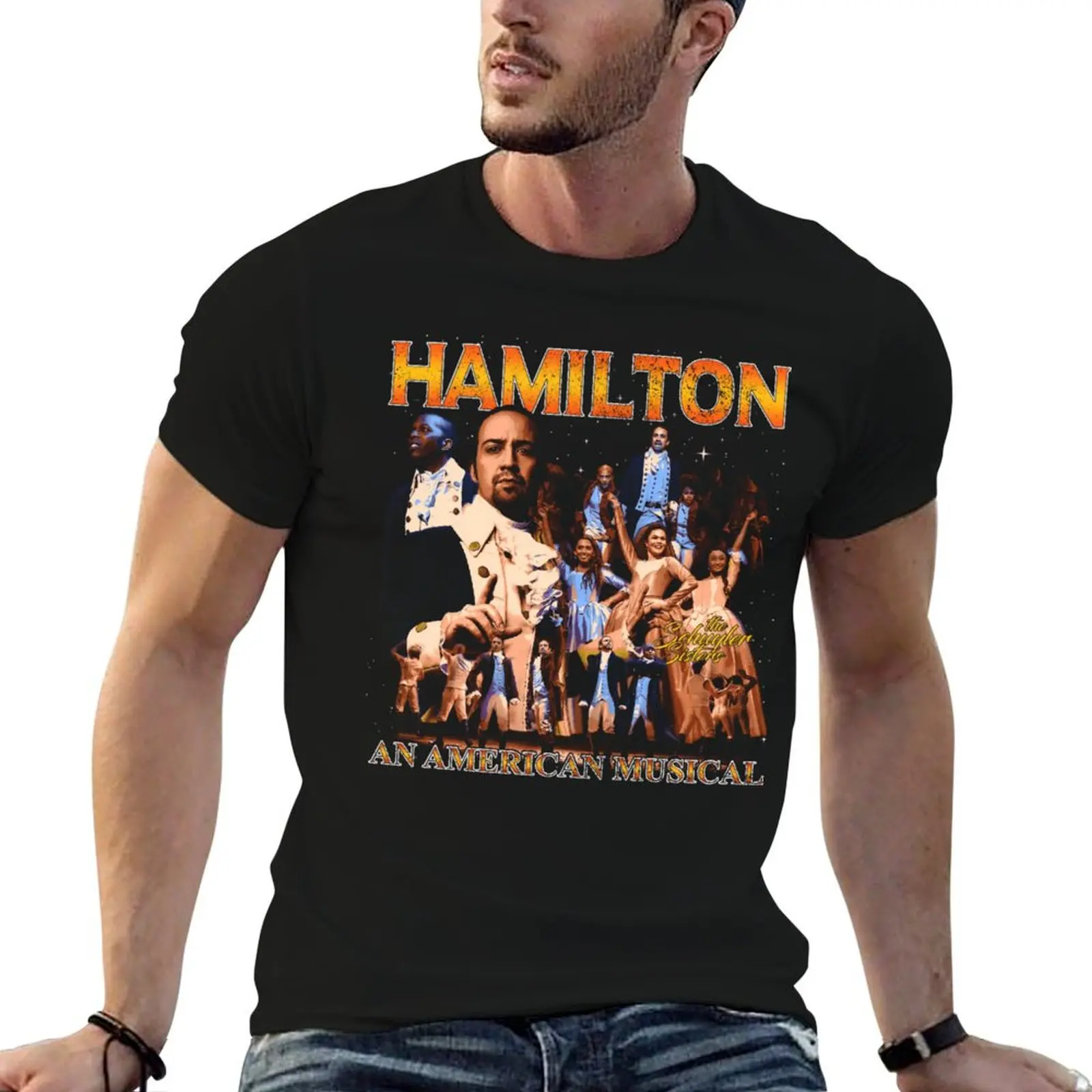 Hamilton - An American Musical T-Shirt Plus Size Summer Short Sleeve T-Shirt