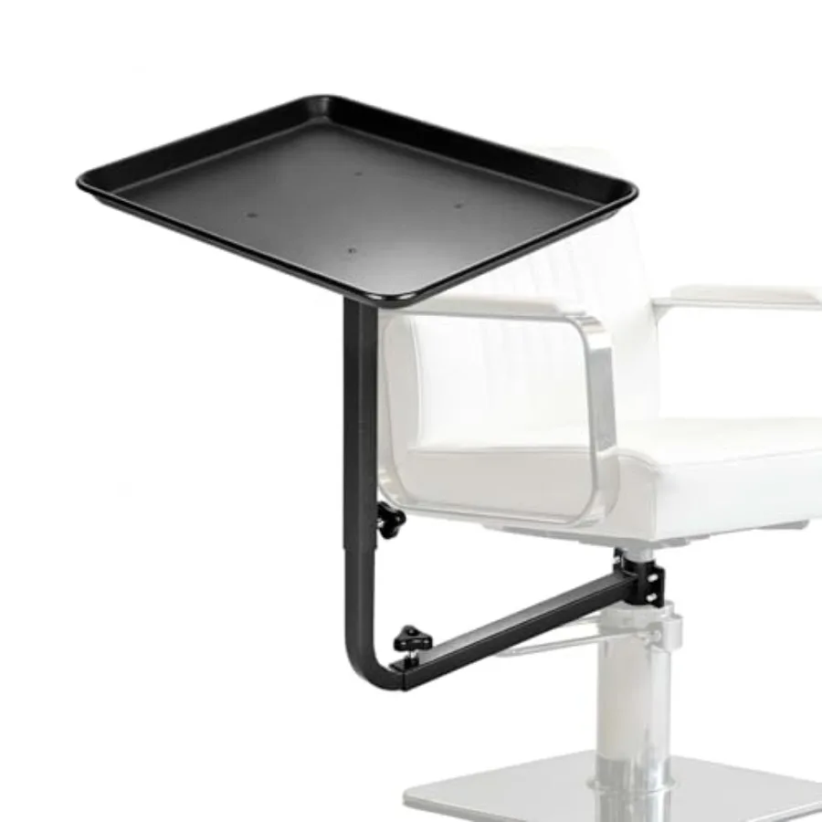 

Salon Tray Attached to Chair No Cleaning Blind Spots 360° Adjustable Height and Width Sa