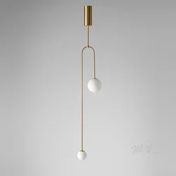 Postmodern U-Tube Pendant Lights Home Deco Hanging Lamps for Living Room Kitchen Fixtures Industrial Pendant Lamp LED Luminaires
