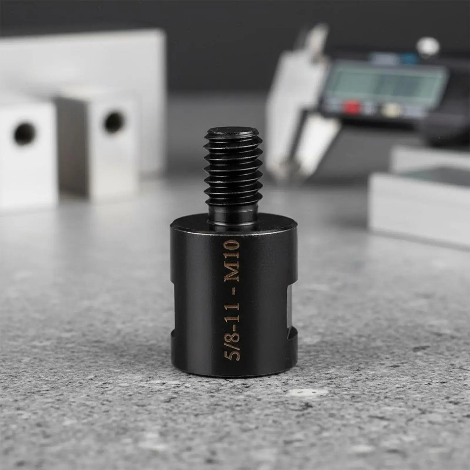 3xMale Female Thread Adapter Dark Metal Converter M14 to 5-8-11