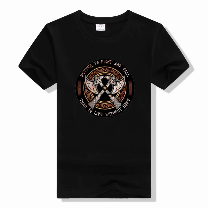 Vikings Odin Thor Ragnarok Loki Viking Valknut Rune T-Shirt Cotton O-Neck Short Sleeve Casual Mens T-shirt