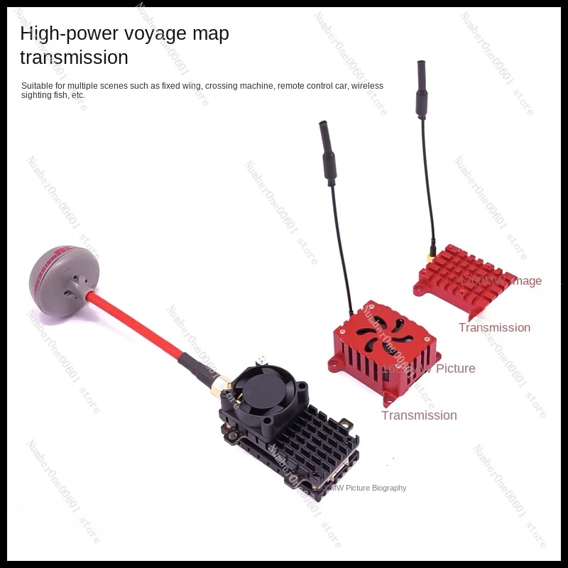 1.2/1.6/2W High-Power Image Transmission Fixed Wing Model Aircraft Crossing Aircraft Voyage 5.8G FPV