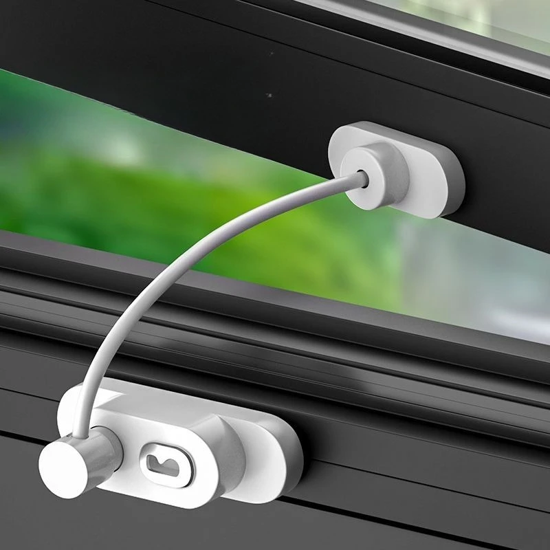 

Child Safety Window Lock Anti Fall Windproof Sliding Casement Window Latch for Kids Home Security Protection128
