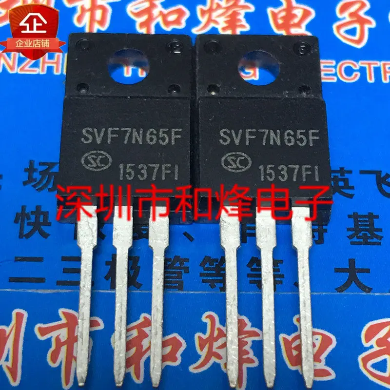 

20 шт./лот SVF7N65F TO-220F 650 В 7 А