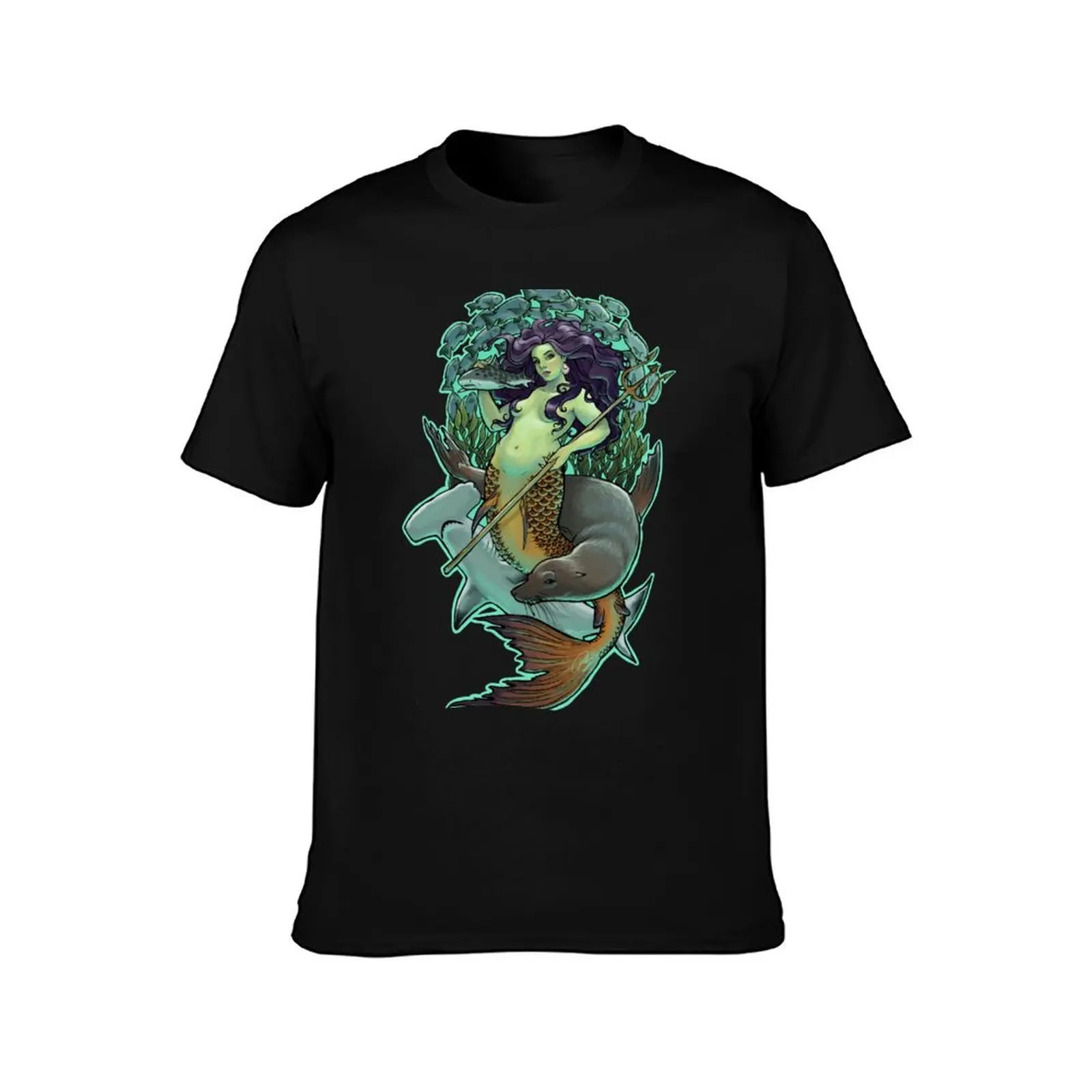 Pacific Mermaid (Modest) T-Shirt t shirt man casual T-Shirt