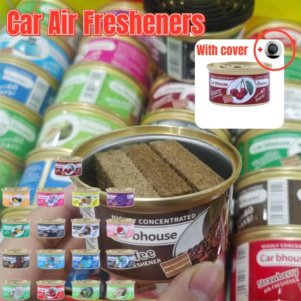 

Car Air Fresheners Canned Wood Blocks Coffee Flavor Car Aromatherapy Long-Lasting Auto Deodorant Fiber Air Deodorant Supplies