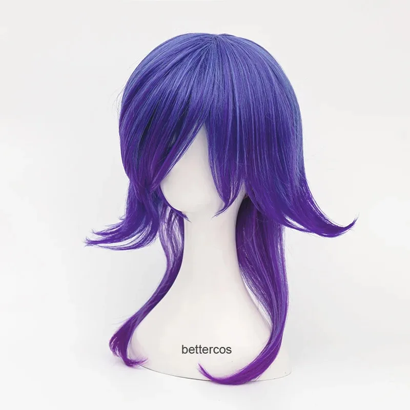 باروكة شعر LOL Neeko، شعر مستعار كوسبلاي لعبة الحرباء الغريبة، مناسب لحفلات معرض الرسوم المتحركة للهالوين #3