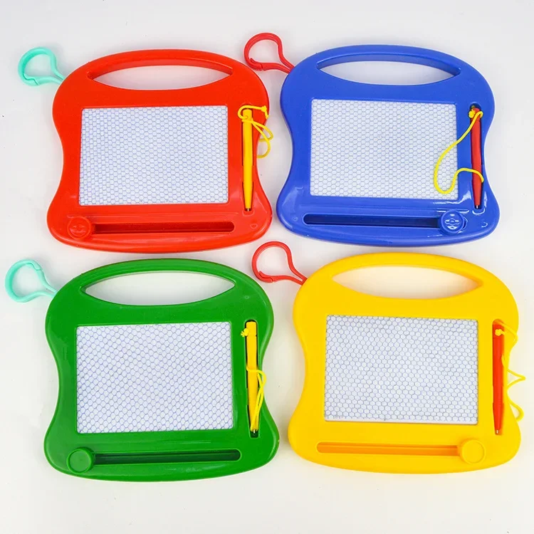 4PCS Magnetic Writing Board Graffiti Drawing Board Mountaineering Buckle Mini Painting Tools Halloween Puzzle Gifts 2024 HotSale