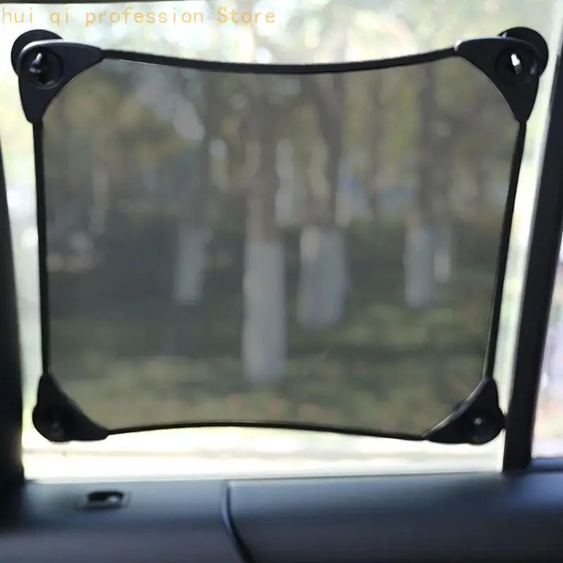 Suction Cup Car Side Glass Shade Curtain for Daily Commute Comfort H8WE